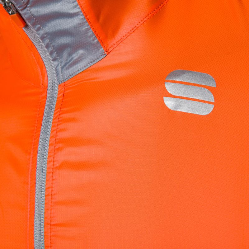 Men's Sportful Hot Pack Easylight Fahrradjacke orange 1102026.850 3