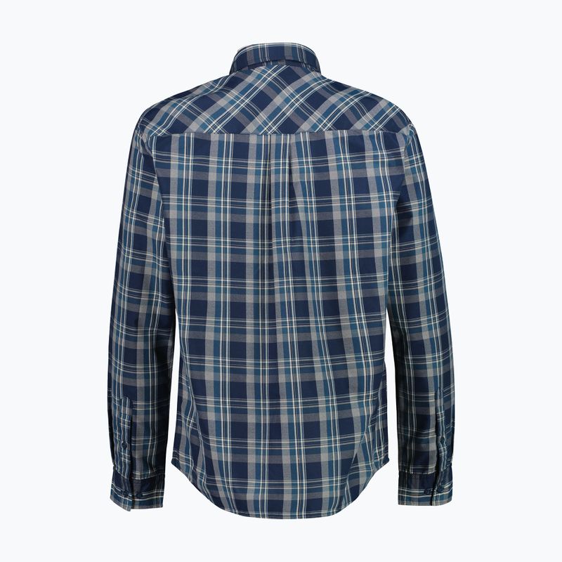 Hemd Herren CMP 30T9927 b. blue/vaniglia/petroleum 2