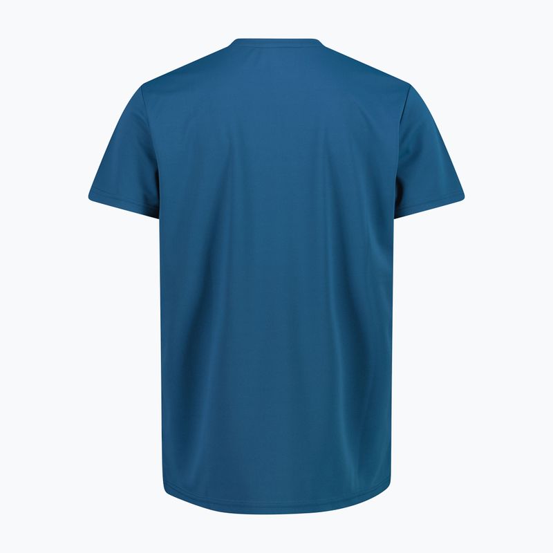 Herren-Trekking-T-Shirt CMP 39T7117 petroleum 2