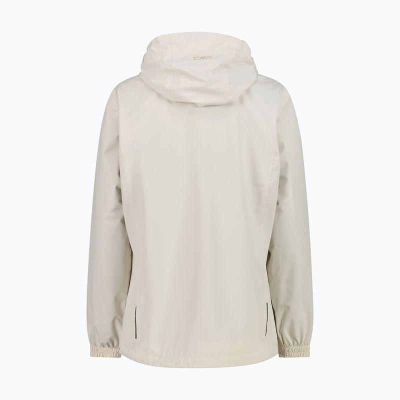 Damen-Regenjacke CMP 39X6636 Fix Hood vanilla 2
