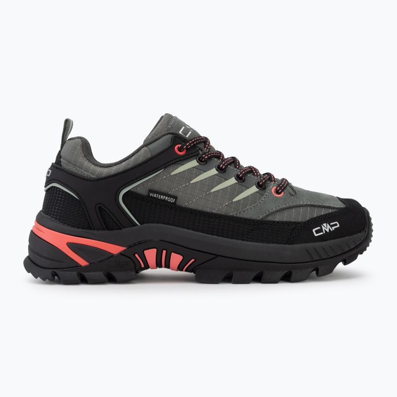 Trekkingschuhe Damen CMP Rigel 2.0 Low Waterproof avocado/coral 2