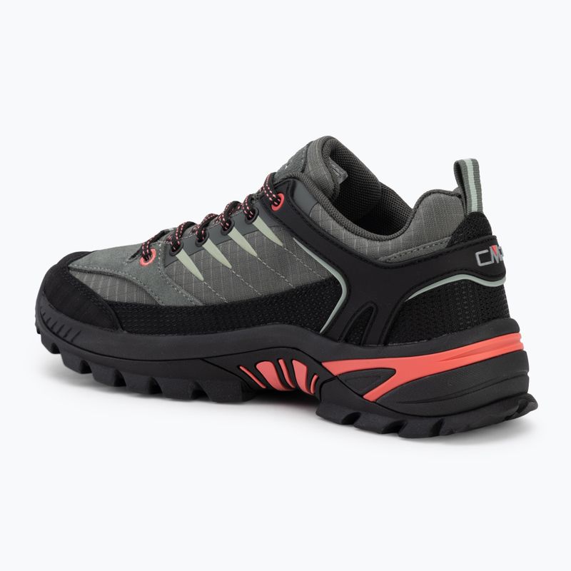 Trekkingschuhe Damen CMP Rigel 2.0 Low Waterproof avocado/coral 3