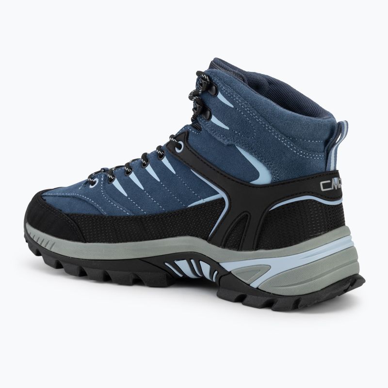 Trekkingschuhe Damen CMP Rigel 2.0 Mid Waterproof space/sky blue 3