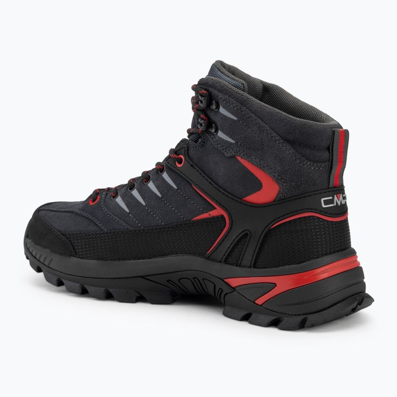 Herren-Trekkingschuhe CMP Rigel 2.0 Mid Waterproof titanium/ferrari 3