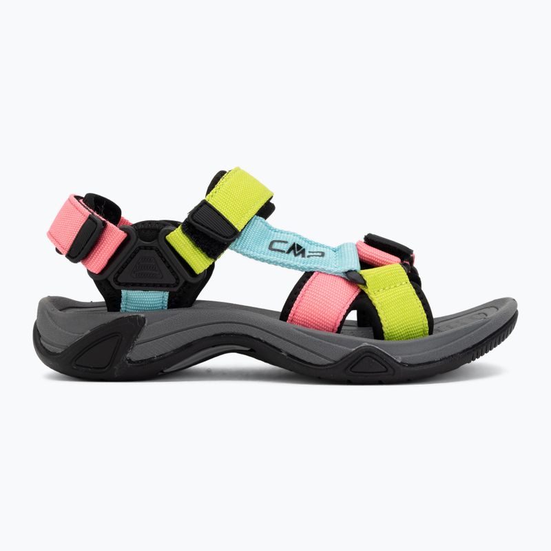 Kindersandalen CMP Hamal lagoon/pink fluo/acido 2
