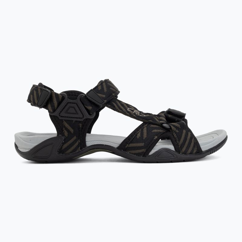 Herrensandalen CMP Hamal nero/pine 2