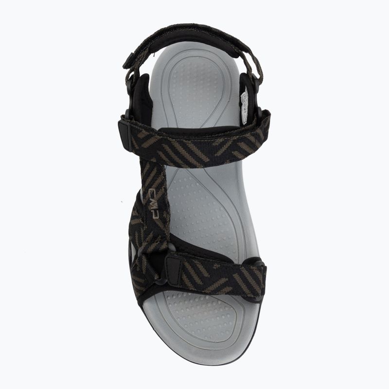 Herrensandalen CMP Hamal nero/pine 5
