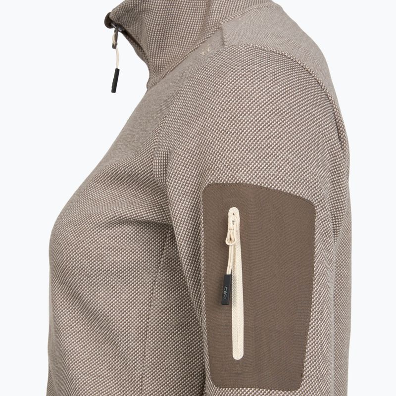 Damen Sweatshirt CMP 34H6386 toffee/cream 5