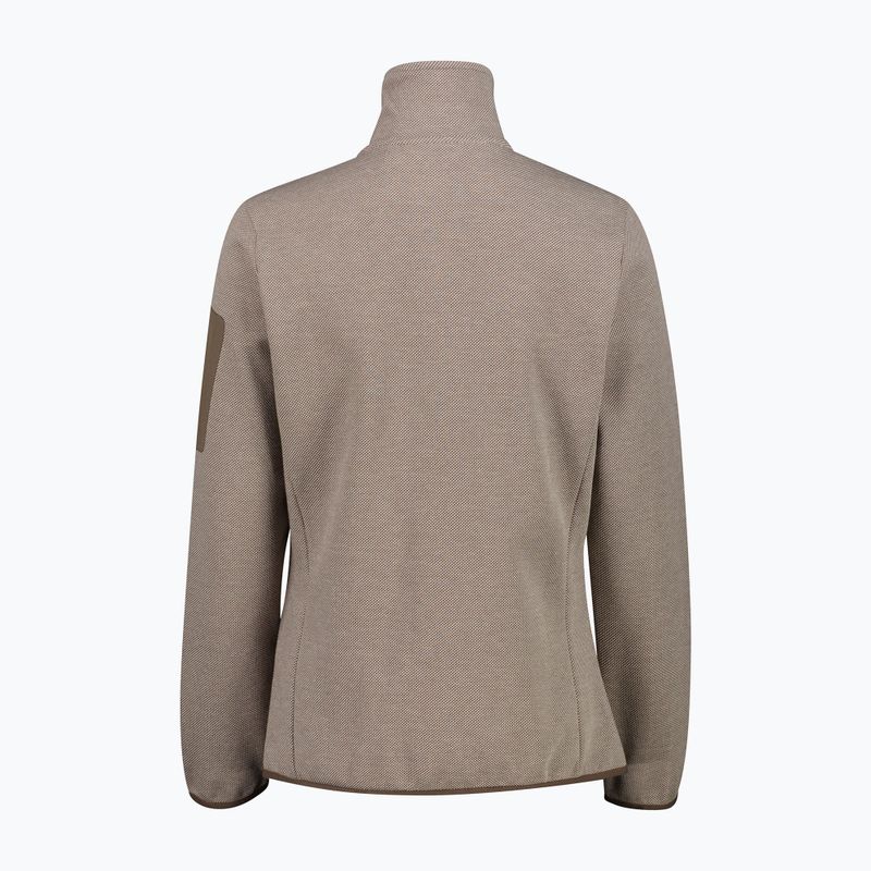 Damen Sweatshirt CMP 34H6386 toffee/cream 2