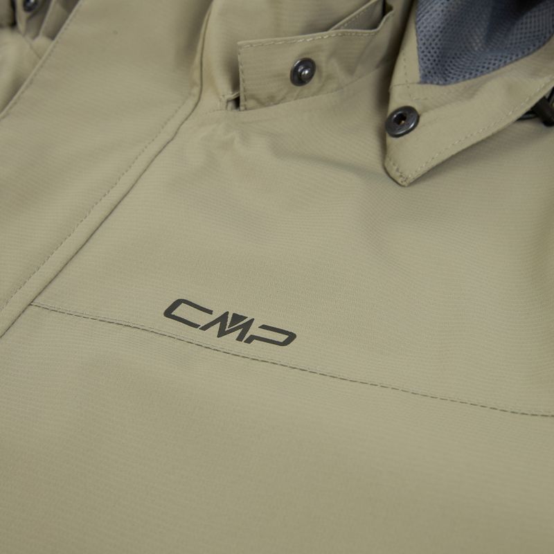 Herren-Regenjacke CMP 39X7367 Snaps Hood sage 3