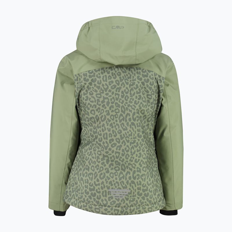 Kinder-Skijacke CMP 39W2085 green tea/salvia 2
