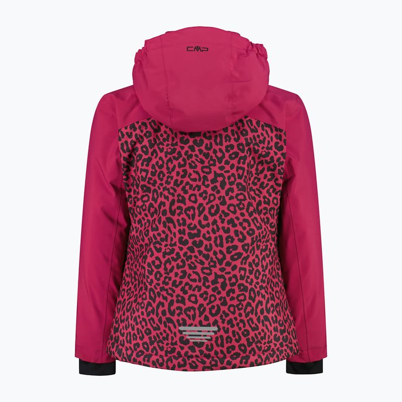Kinder-Skijacke CMP 39W2085 amaranto/antracite 2
