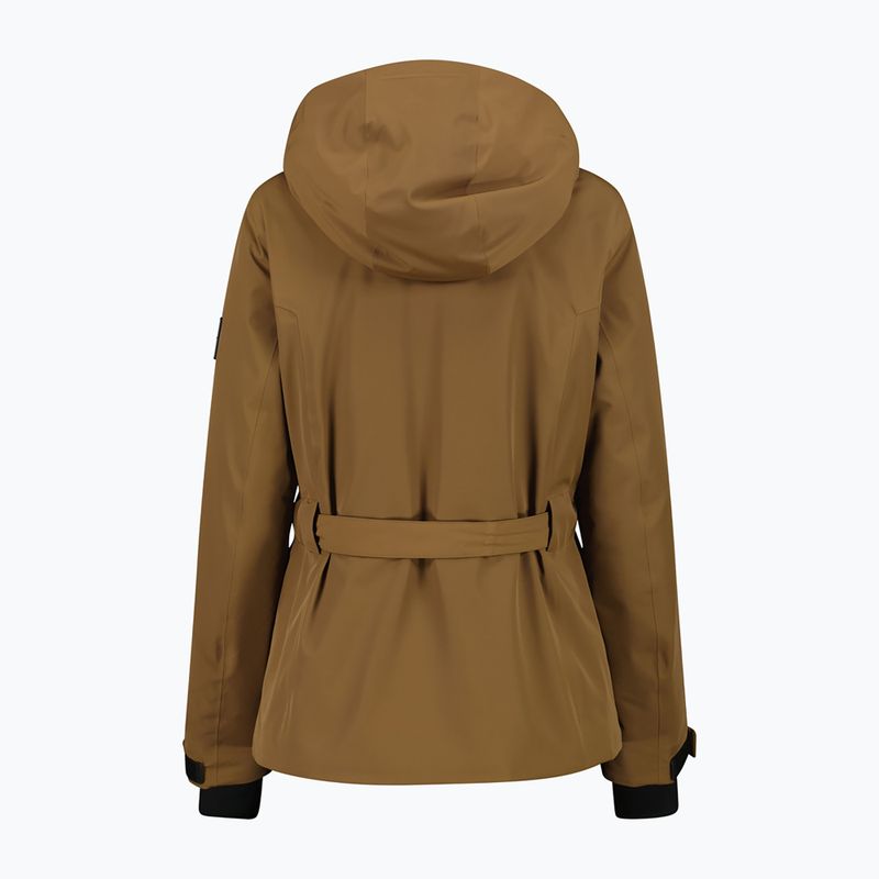 Damen-Skijacke CMP 36W0106 Zip Hood copper 2