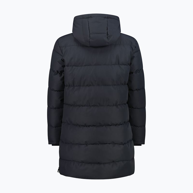Gefütterter Herrenmantel CMP 36K2247 Fix Hood Parka antracite 2