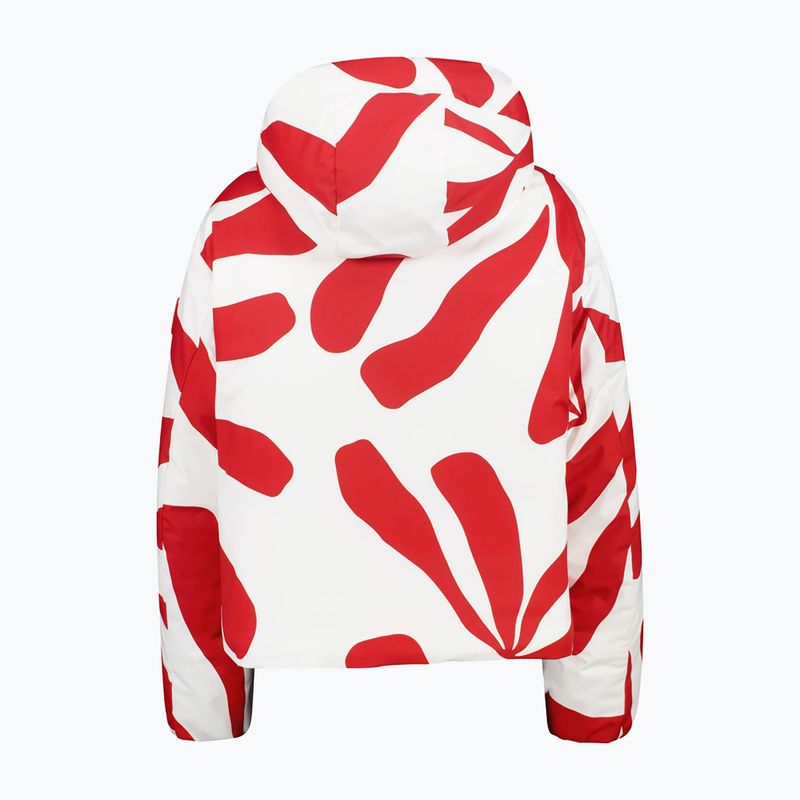 Damen-Skijacke CMP Fix Hood red/b.co gesso 2
