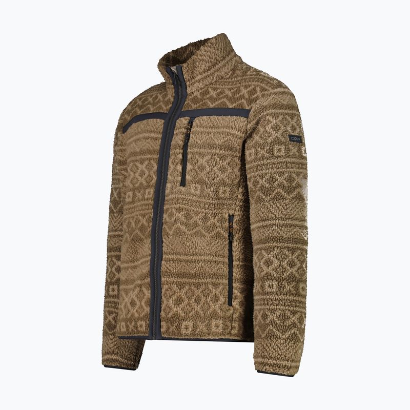 Fleecejacke für Herren CMP 36P3117 teak/teak darker 3