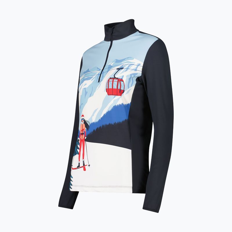 Damen Ski‑Sweatshirt CMP 36L1726 antracite 3