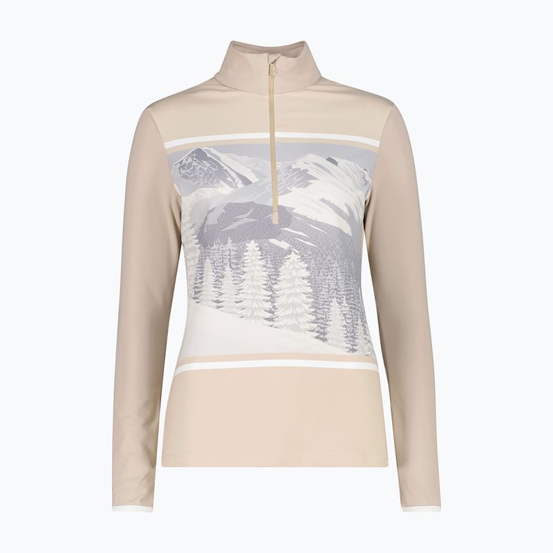 Damen Ski‑Sweatshirt CMP 36L1736 kaki