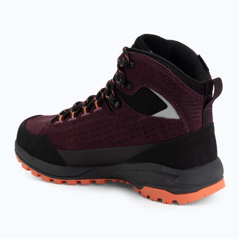 Damen-Trekkingschuhe CMP Vertyx Mid Waterproof blackberry/marigold 3