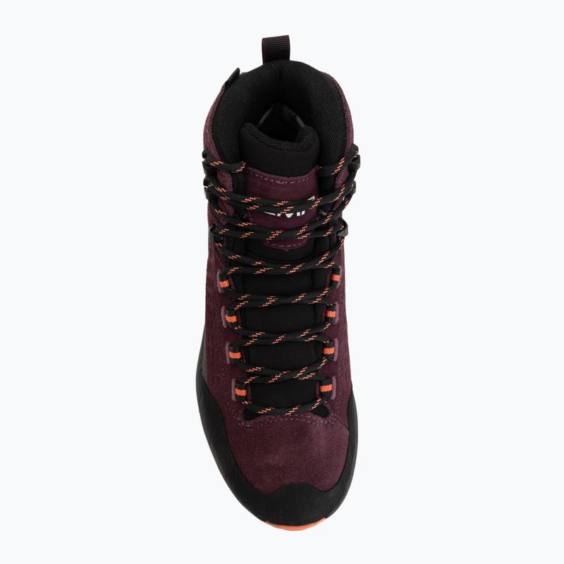 Damen-Trekkingschuhe CMP Vertyx Mid Waterproof blackberry/marigold 5