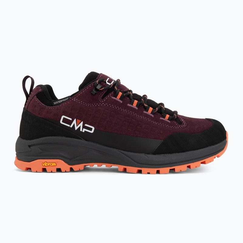 Damen-Trekkingschuhe CMP Vertyx Low Waterproof blackberry/marigold 2