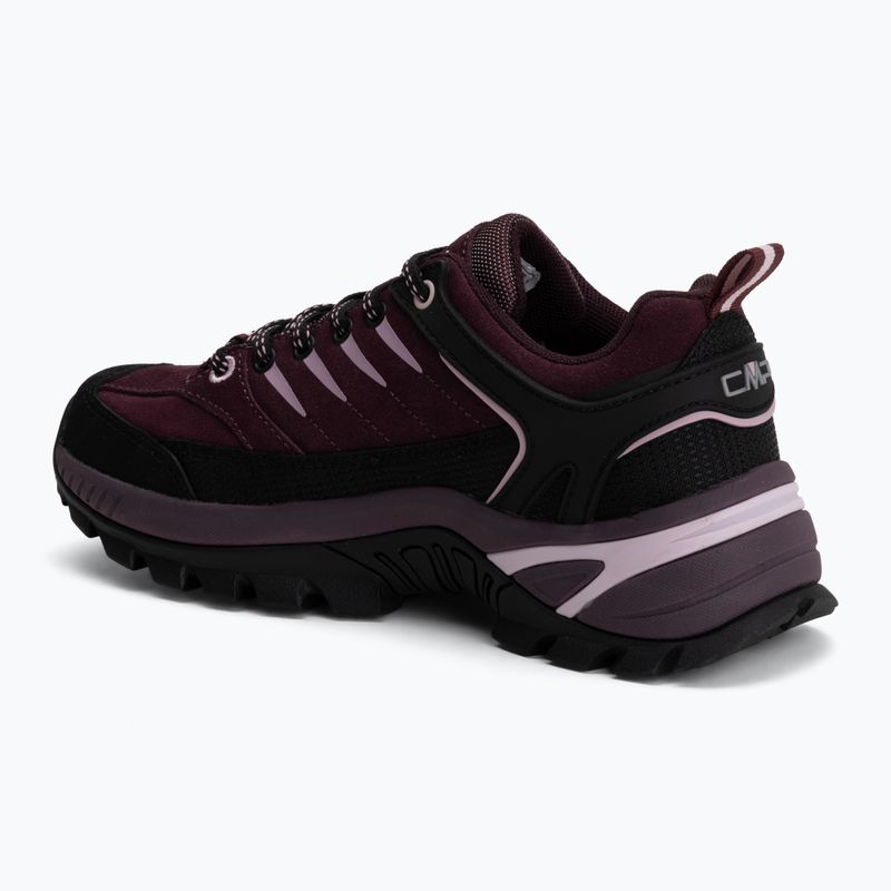 Damen-Trekkingschuhe CMP Rigel 2.0 Low Waterproof plum/soft pink 3