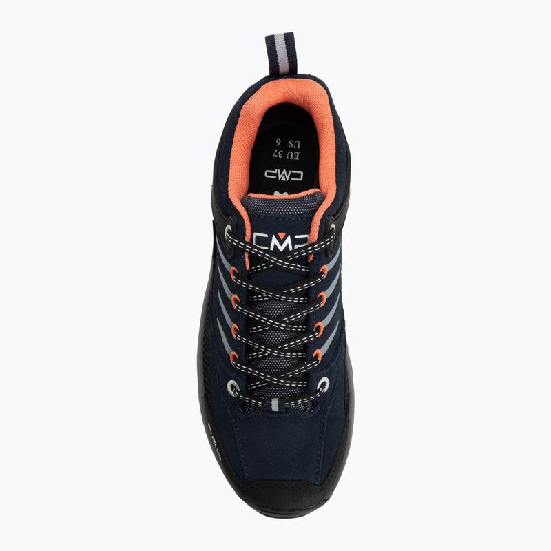 Damen-Trekkingschuhe CMP Rigel 2.0 Low Waterproof b.blue/ghiaccio/marigold 5