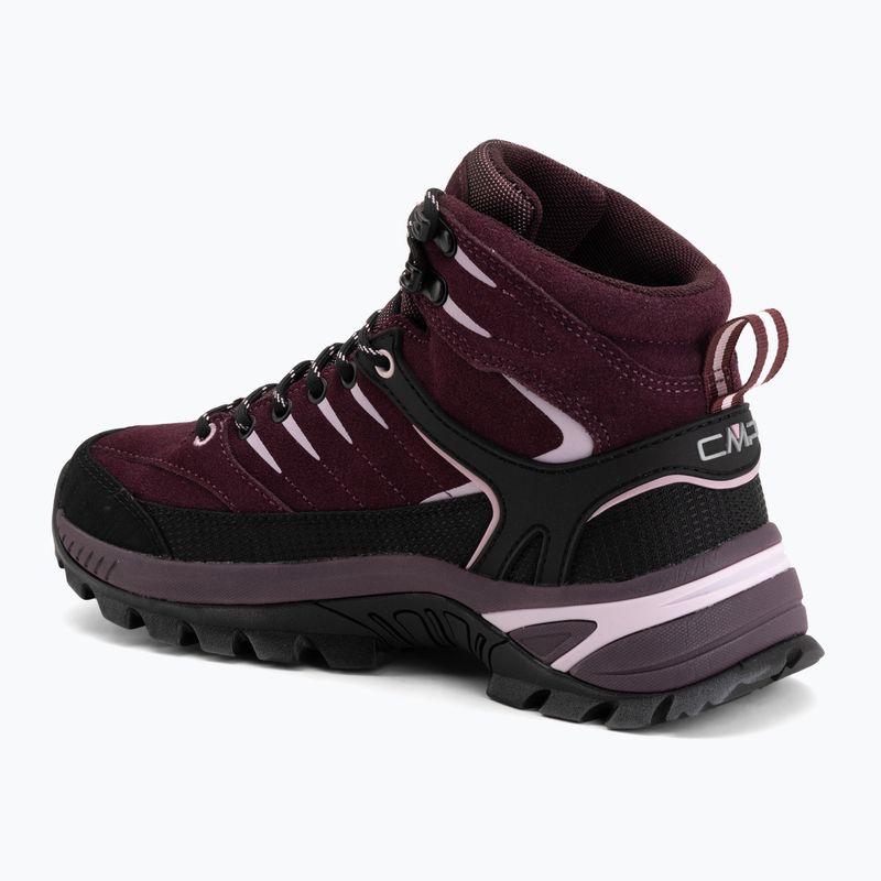 Damen-Trekkingschuhe CMP Rigel 2.0 Mid Waterproof plum/soft pink 3