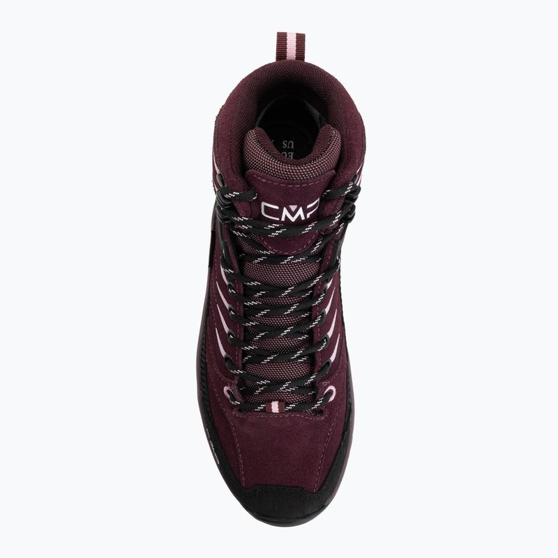 Damen-Trekkingschuhe CMP Rigel 2.0 Mid Waterproof plum/soft pink 5