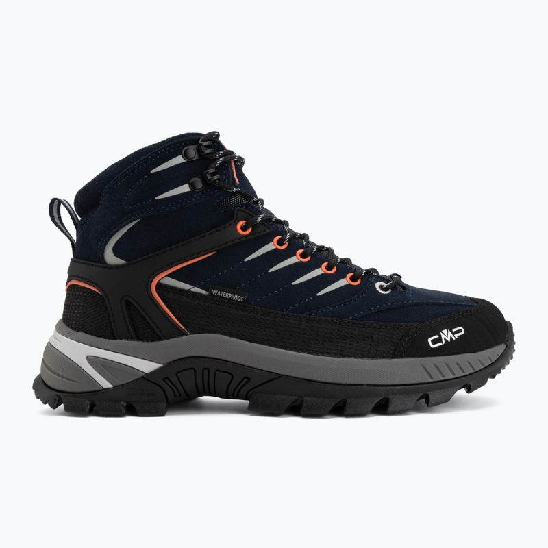 Damen-Trekkingschuhe CMP Rigel 2.0 Mid Waterproof b.blue/ghiaccio/marigold 2