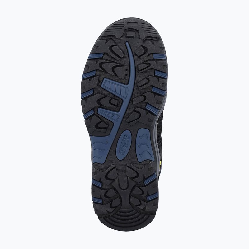 Kinder-Trekkingschuhe CMP Kiruna Mid Fitgo Fleece Wp blue ink/yellow 3