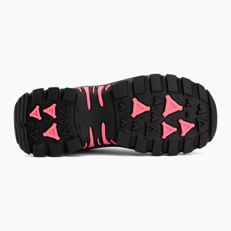 Kinder-Trekkingschuhe CMP Rigel 2.0 Low Waterproof grey/acquarius/pink fluo 4