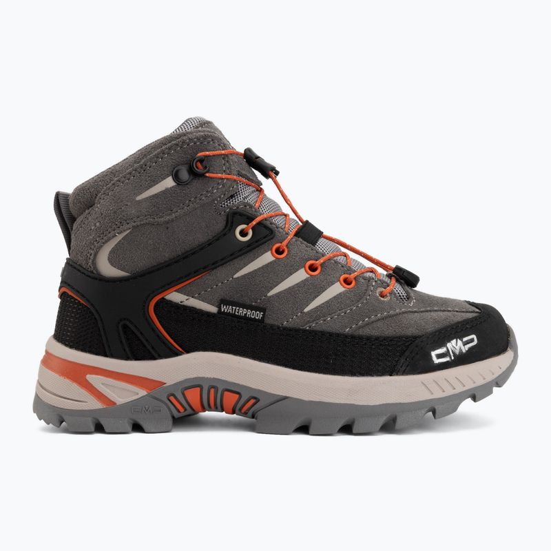 Kinder-Trekkingschuhe CMP Rigel 2.0 Mid Waterproof grey/brick 2