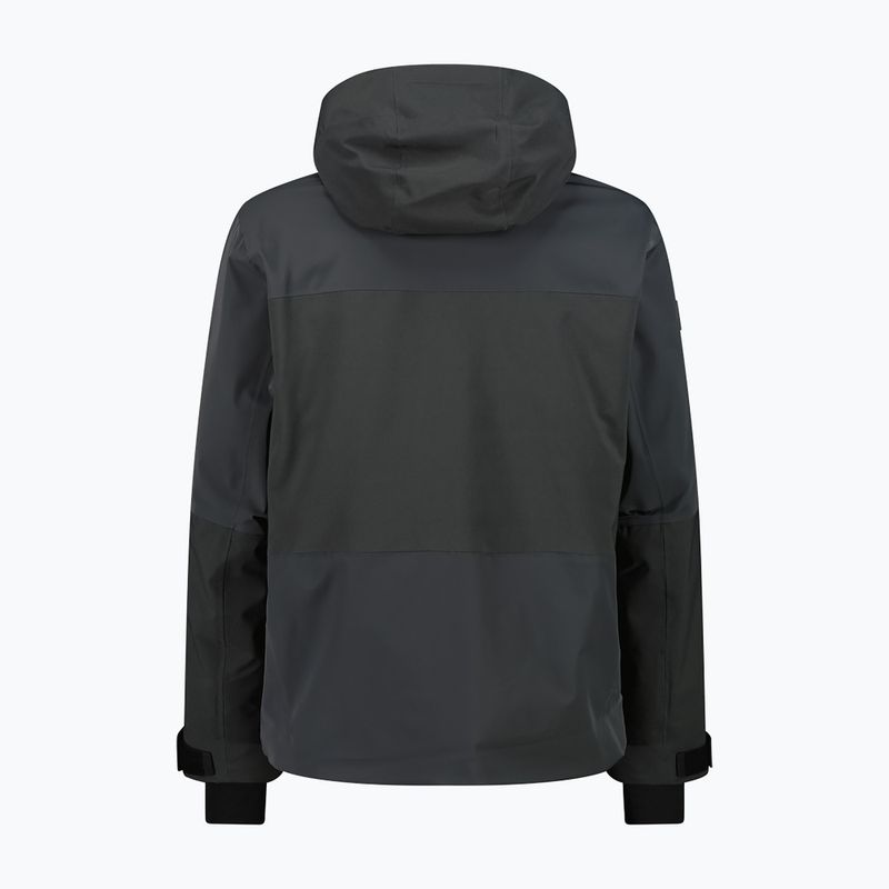 Herren-Skijacke CMP 36W0027 Fix Hood black pine 2