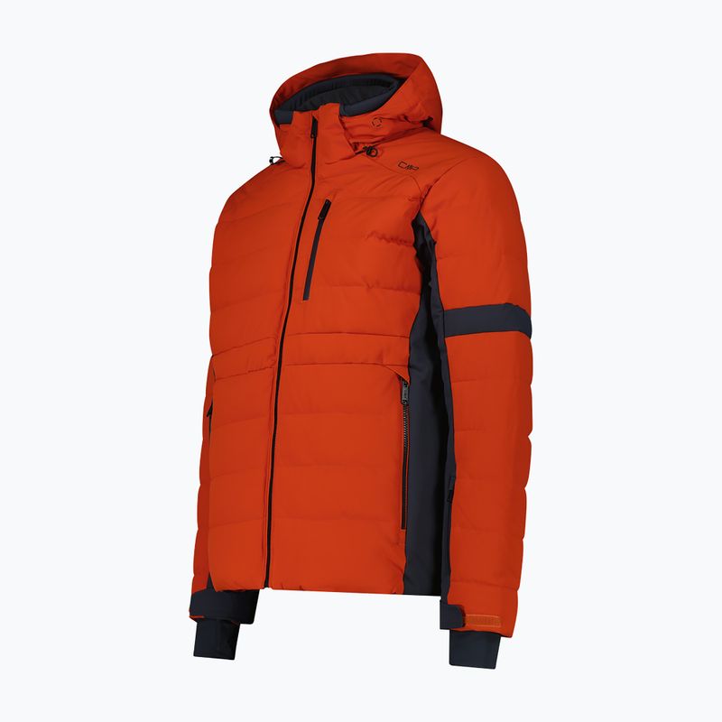 Herren-Skijacke CMP 36W0877 Zip Hood brick 3