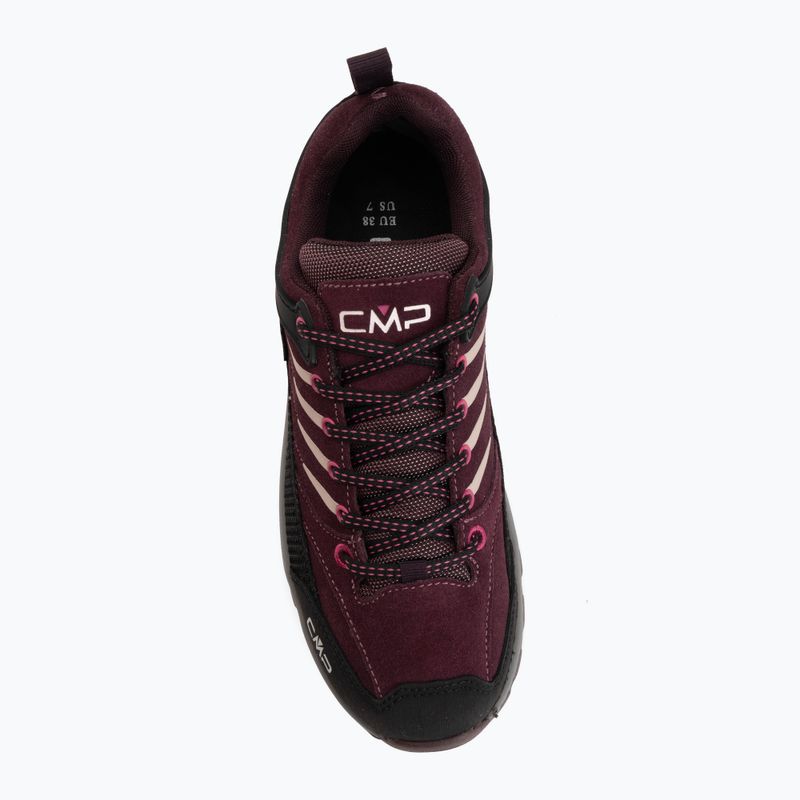 Kinder-Trekkingschuhe CMP Rigel 2.0 Low Waterproof black berry/amaranto 5