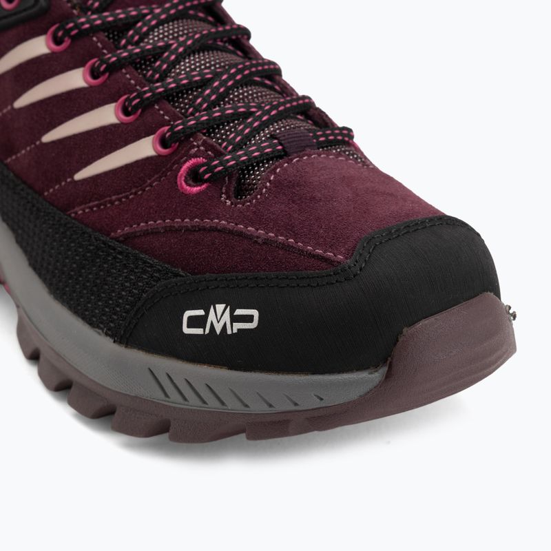 Kinder-Trekkingschuhe CMP Rigel 2.0 Low Waterproof black berry/amaranto 7