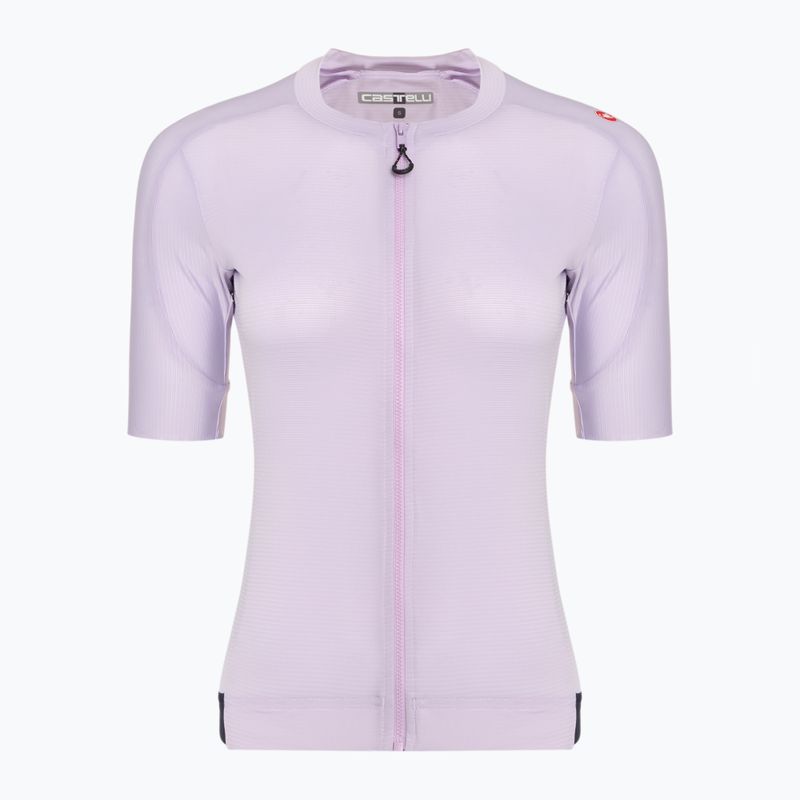 Damen Radtrikot Castelli Espresso lila Nebel / dunkle Nacht Farbton