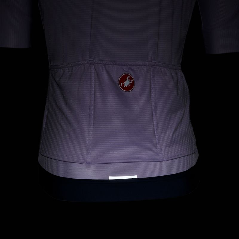 Damen Radtrikot Castelli Espresso lila Nebel / dunkle Nacht Farbton 5