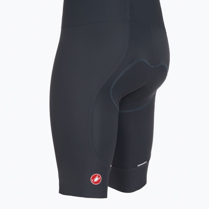 Herren Castelli Espresso dämmerungsblau Radfahren Shorts 3