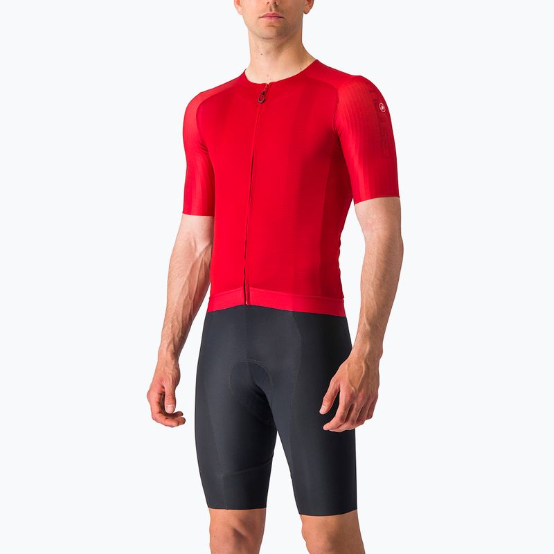 Fahrradtrikot Herren Castelli Aero Race 7.0 rich red