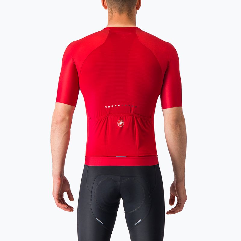 Fahrradtrikot Herren Castelli Aero Race 7.0 rich red 3