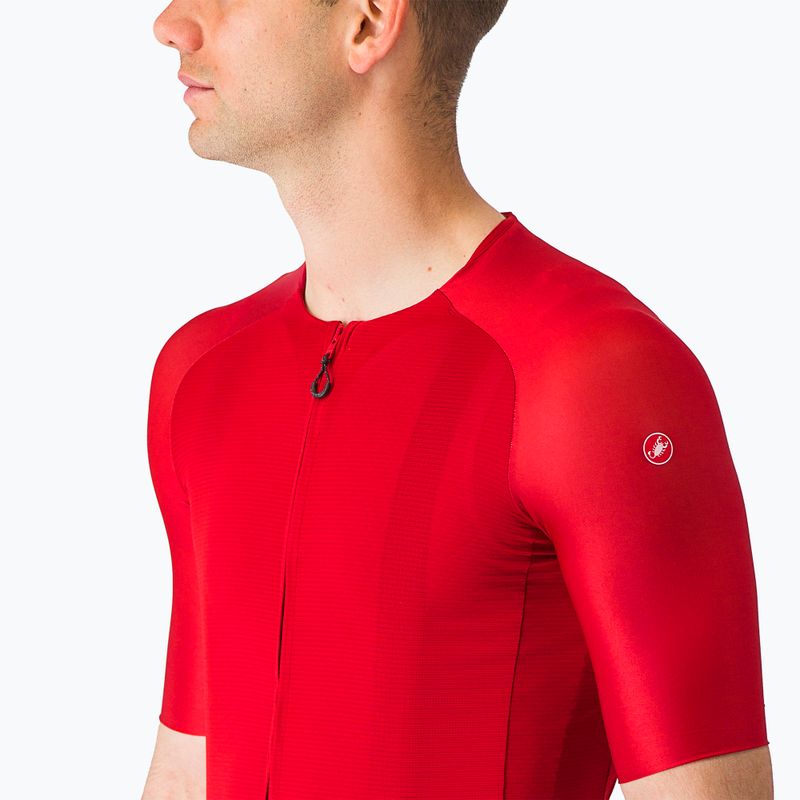 Fahrradtrikot Herren Castelli Aero Race 7.0 rich red 5