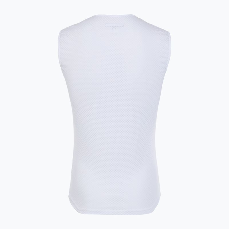 Herren Radtrikot Castelli Pro Mesh 2.0 Ärmellos weiß 2