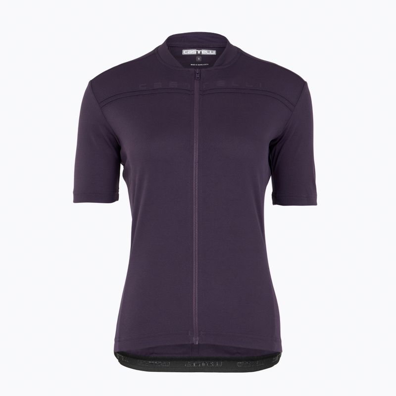 Damen-Radtrikot Castelli Anima 4 night shade