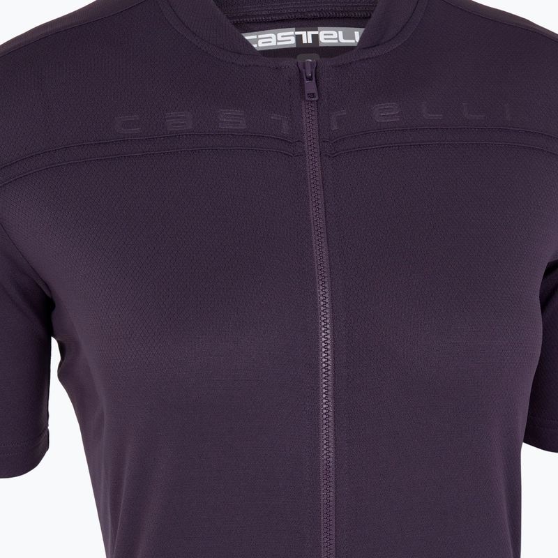 Damen-Radtrikot Castelli Anima 4 night shade 3