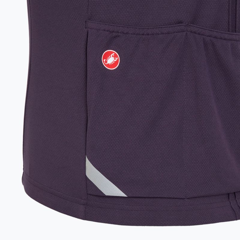 Damen-Radtrikot Castelli Anima 4 night shade 4