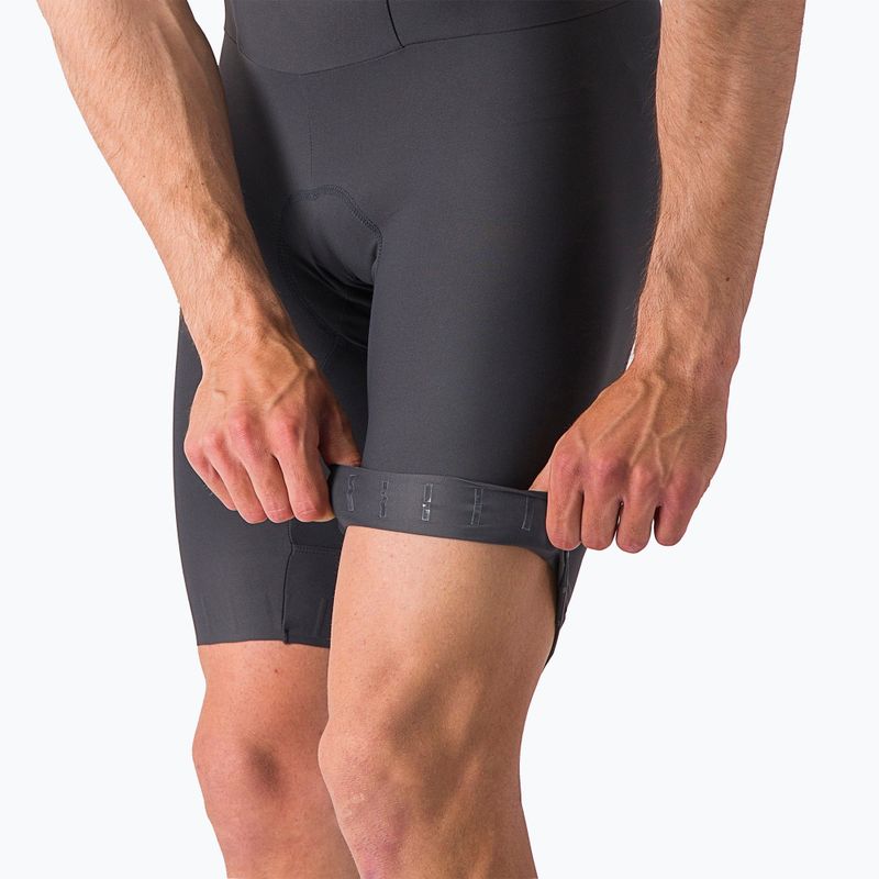 Fahrrad Shorts Herren Castelli Espresso dark gray 7