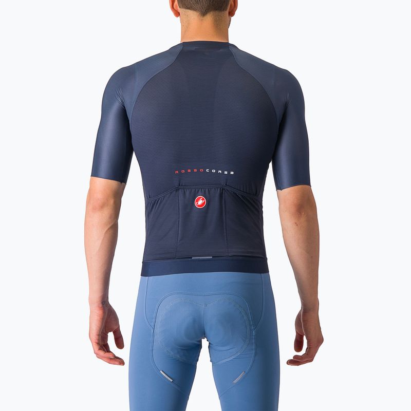 Fahrradtrikot Herren Castelli Aero Race 7.0 belgian blue 3