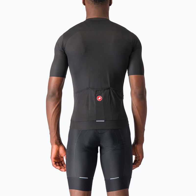 Fahrradtrikot Herren Castelli Elements light black 4